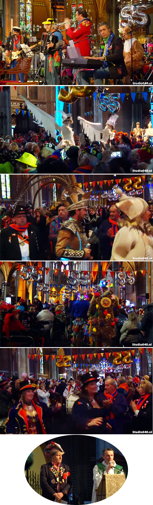 Carnival in a Duthch Catholic Church 2